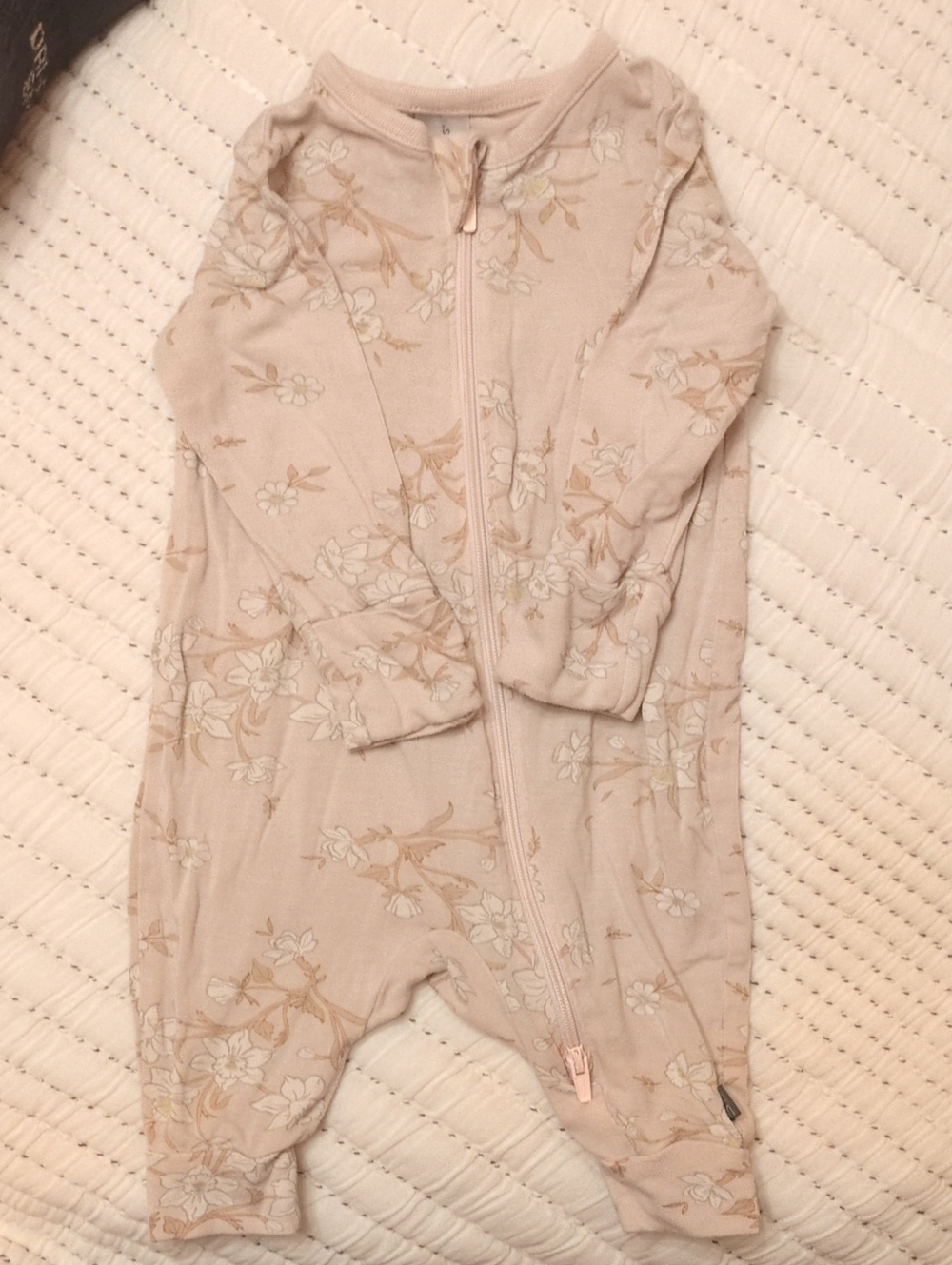 Modern Moments Pink Floral Footless Sleeper